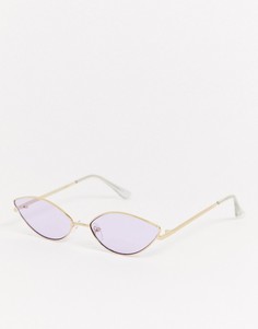 Фиолетовые солнцезащитные очки "кошачий глаз" MinkPink-Фиолетовый