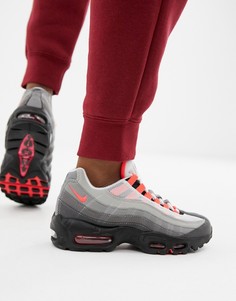 Кроссовки с эффектом омбре (черный/серый) Nike Air Max 95 Og