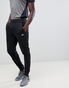 Черные джоггеры со вставками в рубчик ellesse Sports Oporo-Черный