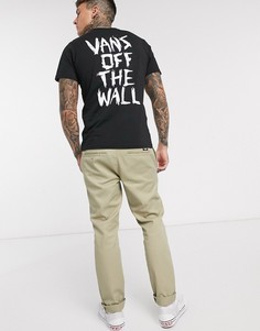 Черная футболка Vans-Черный