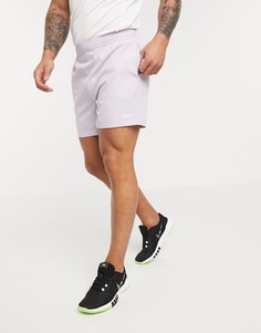 Лавандовые спортивные шорты средней длины ASOS 4505-Фиолетовый