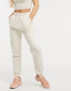Узкие джоггеры от комплекта ASOS DESIGN-Бежевый