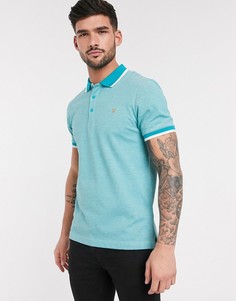 Футболка-поло из пике Farah-Зеленый