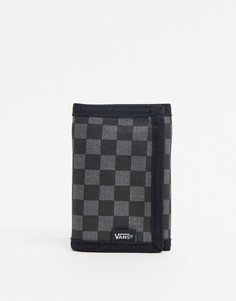 Черно-серый кошелек Vans-Черный