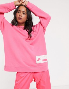 Свободный розовый свитшот Nike