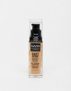 Основа под макияж NYX Professional Makeup Cant Stop Wont Stop, стойкость - 24ч-Золотой