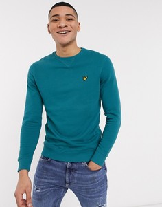 Свитшот с круглым вырезом Lyle & Scott-Синий