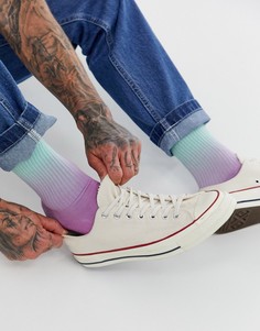 Спортивные носки с эффектом деграде ASOS DESIGN-Мульти