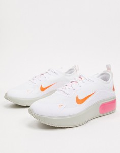 Кроссовки белого/розового/оранжевого цвета Nike Air Max Dia-Белый
