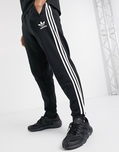 Спортивные штаны с 3 полосками adidas originals-Черный