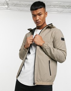 Непромокаемая куртка с капюшоном Jack & Jones Core-Светло-коричневый