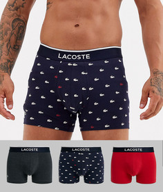 Набор из 3 боксеров-брифов Lacoste Colours-Мульти