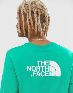 Зеленый лонгслив The North Face Easy