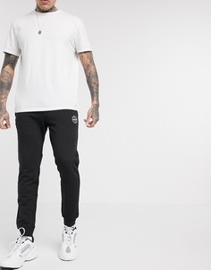 Черные джоггеры с нашивкой-логотипом Jack & Jones Originals-Черный