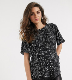Блузка с расклешенными рукавами и принтом ASOS DESIGN Maternity-Мульти