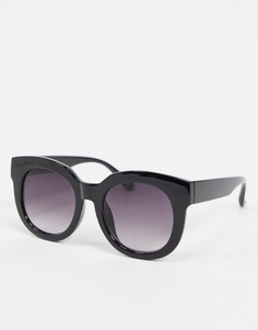 Черные солнцезащитные oversized-очки Jeepers Peepers-Черный