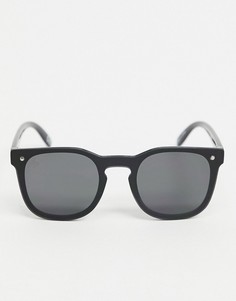 Круглые солнцезащитные очки в черной оправе Jeepers Peepers-Черный