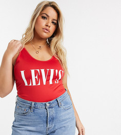Боди с логотипом Levis Plus-Красный