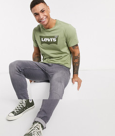 Футболка цвета хаки с логотипом Levis-Светло-бежевый Levis®