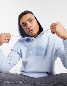 Худи с логотипом Levis-Синий Levis®