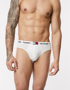 Белые трусы с логотипом-флагом на поясе Tommy Hilfiger-Белый