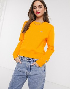 Свитшот с логотипом Tommy Jeans-Желтый