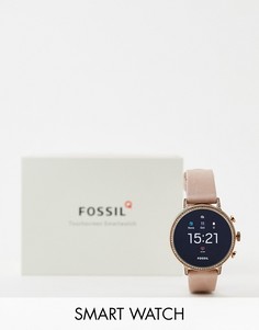 Смарт-часы с трекером сердечного ритма Fossil FTW6015 Q Venture-Розовый