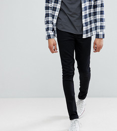 Черные джинсы скинни из денима плотностью 12.5 унц ASOS TALL-Черный