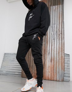 Джоггеры скинни от комплекта с логотипом ASOS x Dark Future-Черный