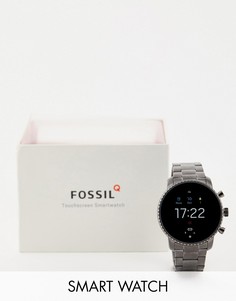 Смарт-часы Fossil FTW4012 Gen 4 Q Explorist, 45 мм-Серый