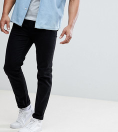 Суженные книзу черные джинсы ASOS DESIGN Tall-Черный