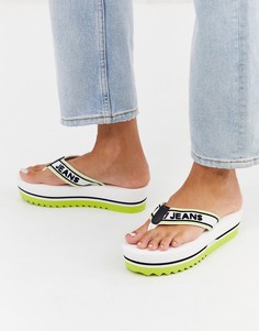 Сандалии на плоской платформе Tommy Jeans-Белый
