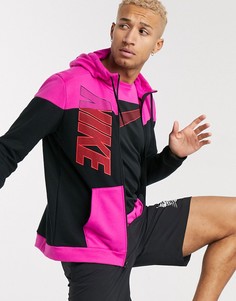 Худи розового цвета Nike Training-Розовый