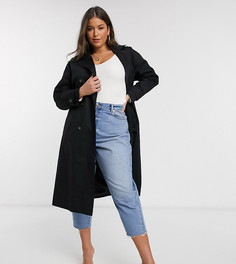 Черный тренч Vero Moda Curve