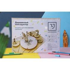 Конструктор Uniwood Машина для рисования Unigraph