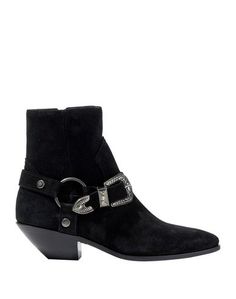 Полусапоги и высокие ботинки Saint Laurent