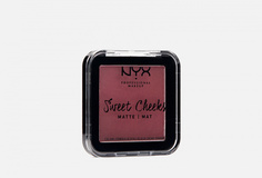 Матовые прессованные румяна для лица Nyx Professional Makeup