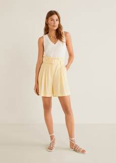 Топ, связанный резинкой - Tishop Mango