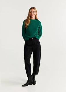 Джемпер с комбинированным узором - Gencel Mango