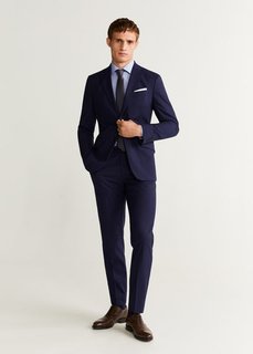 Рубашка Tailored regular fit в горошек - Oregon Mango