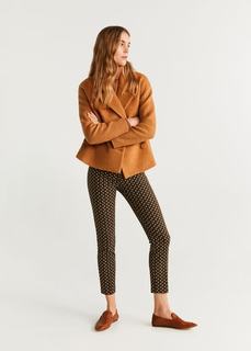 Брюки с геометрическим принтом - Zippers Mango