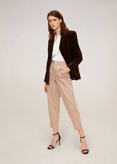 Струящаяся рубашка с атласным блеском - Bima Mango