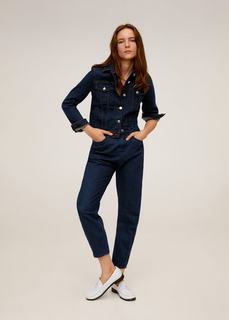 Джинсы slouchy с эластичным поясом - Slouchy Mango