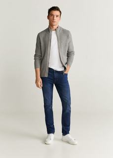 Джинсы Jan slim fit из денима темного цвета - Jan6 Mango