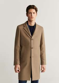 Пальто Tailored из шерсти - Chelsea-i Mango