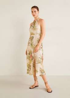 Платье с американской проймой - Vintage Mango