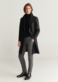 Пальто Tailored из шерсти в клетку - Gales-i Mango