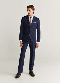 Рубашка Tailored slim-fit из хлопка стрейч - Turbineb Mango
