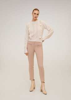 Брюки-дудочки с молниями - Samuel Mango