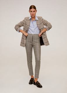 Брюки-дудочки с молниями - Yon Mango